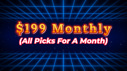 Expert Sports Picks Monthly Subscription!