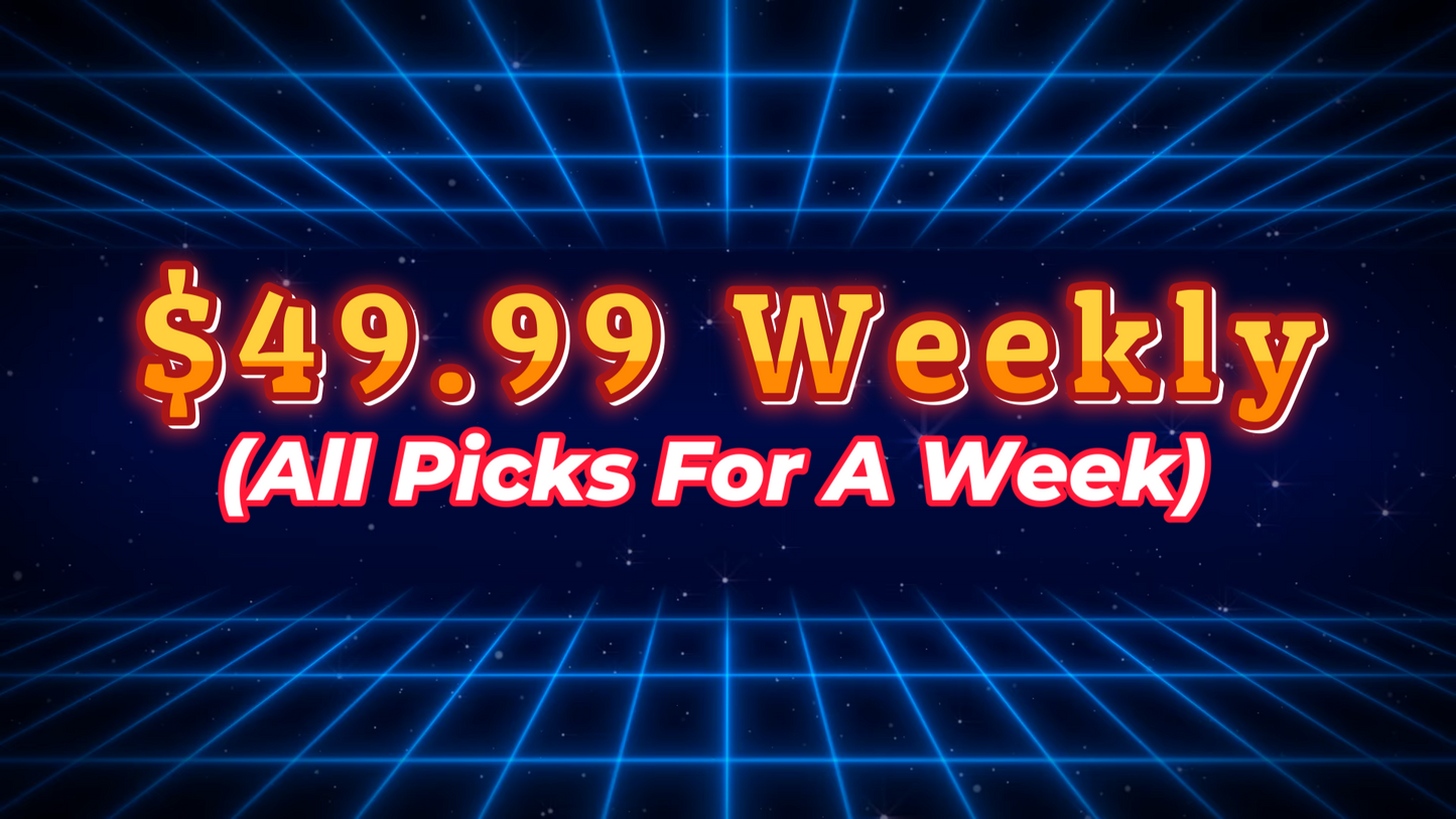 Expert Sports Picks Monthly Subscription!
