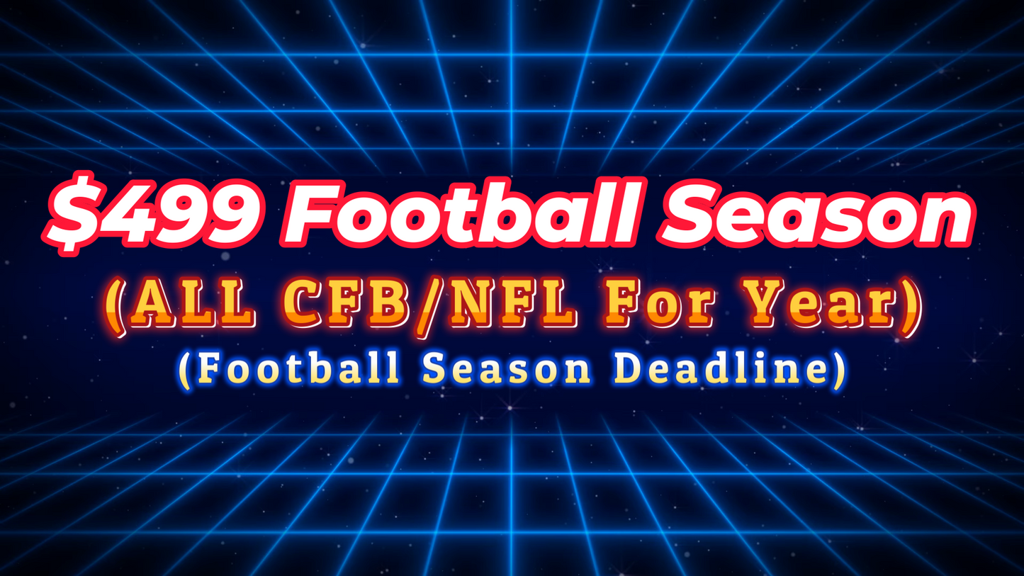 Expert Sports Picks Monthly Subscription!