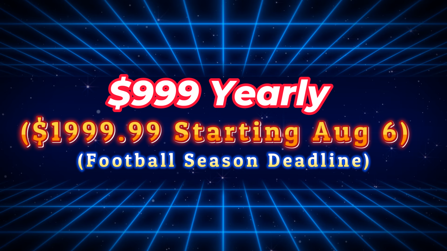 Expert Sports Picks Monthly Subscription!