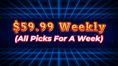 Expert Sports Picks Weekly Subscription!
