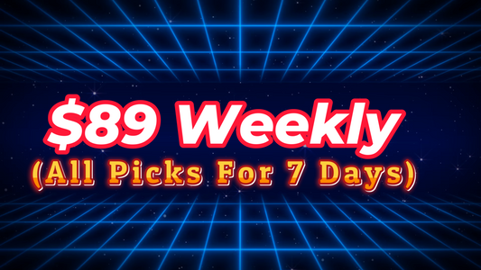 Expert Sports Picks Weekly Subscription!